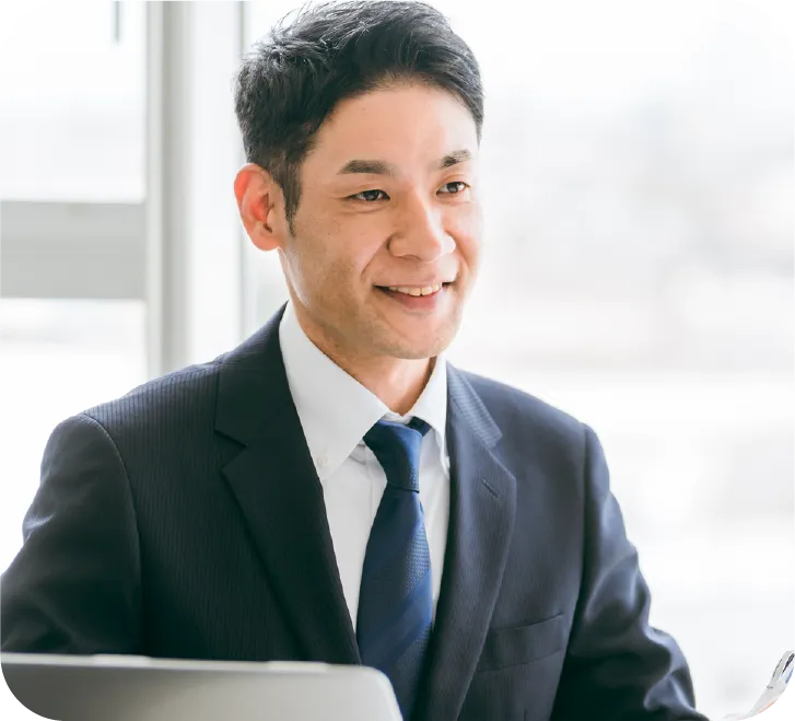 貿易会社のサラリーマン