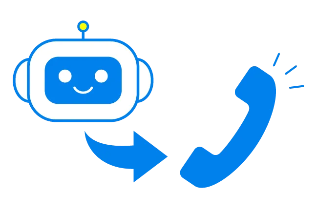 AIが通知・転送するイラスト